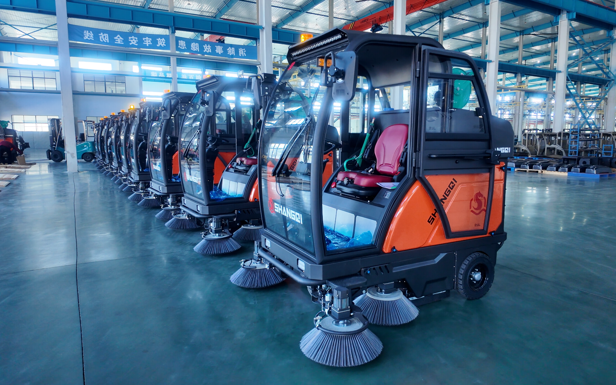 SW190 Multi-Functional Cab Sweeper SW190 Multi-Functional Cab Sweeper