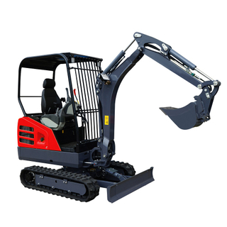 Earth-Moving Machinery 1.8T Hydraulic Small Mini Backhoe Excavator