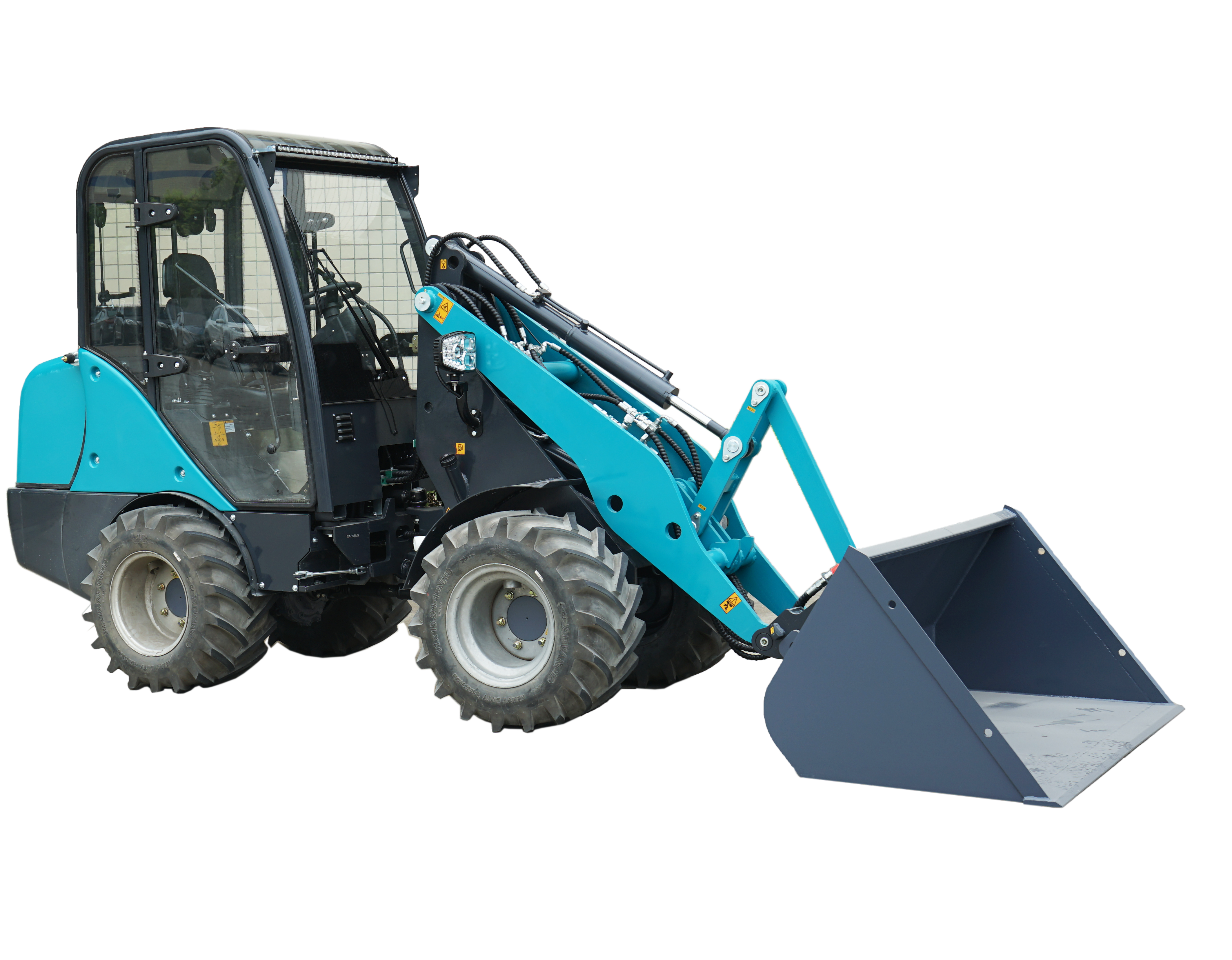 New Design Good Performance Mini Earthmoving Equipment Wheel Loader with Various Attachments