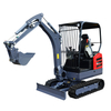 CE EURO5 Earth Moving Equipment Full Hydraulic Micro Digger 2ton Compact Excavator