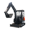 Hydraulic Crawler Excavator 3 Ton Digger With Enclosed Cabin