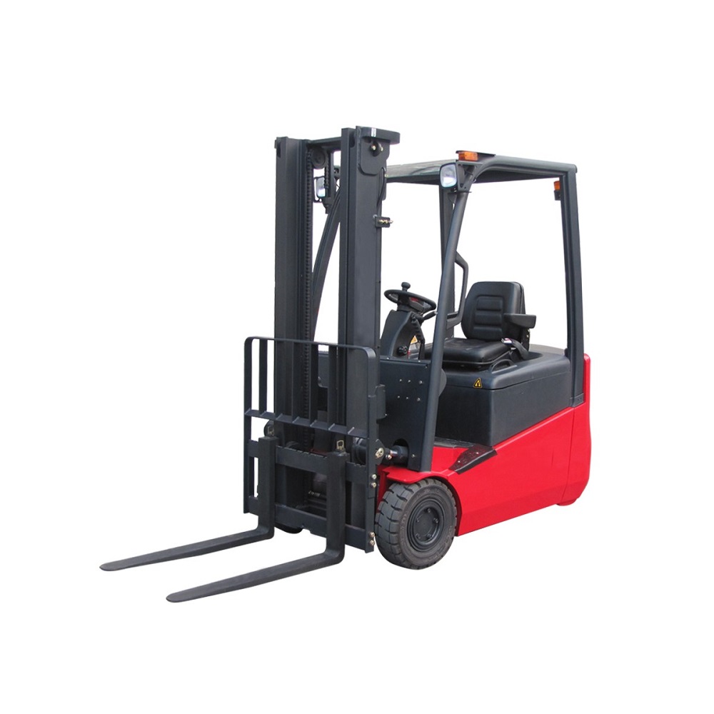 Small Turning Radius Three Wheel Forklift 1.5 Ton Warehouse Electric Forklift for Sale