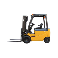 Four Wheel Drive Electric Forklifts Advanced Battery Powered Forklift with Pump for Backward