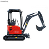 Chinese flexible operation compact 1.8 ton crawler digger mini hydraulic 1.8t excavator for sale