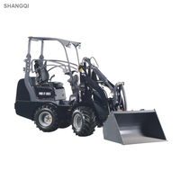 Euro 5 Engine Compact Wheel Loader with CE for Farmland 