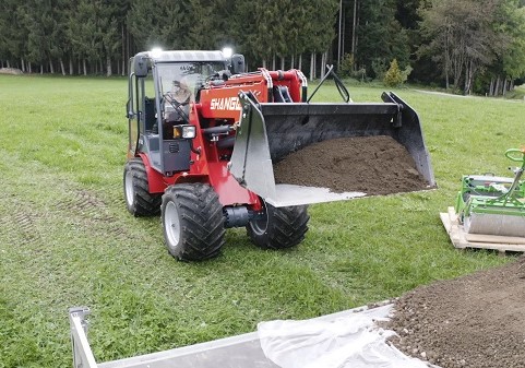 wheel loader work condition