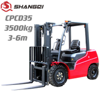 CPCD35（EPA certificated+diesel Forklift + Lifting Weight：3.5 Ton + Optional Mast）