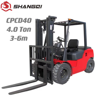 CPCD40（diesel Forklift + Lifting Weight：4.0 Ton + Optional Mast）