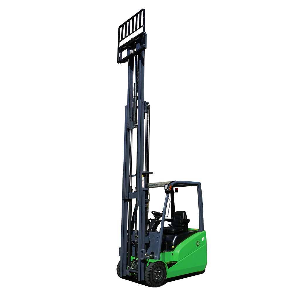 1.8 Ton Capacity Compact Size 3 Wheel Electric Forklift With Lithium Battery Forklift