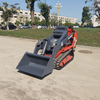 Factory Direct Sale New Small Track Loader Kubota Engine Skid Steer Loader with Standard Bucket