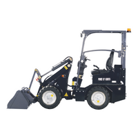 CE Hot Sale Small Four-wheel Drive Front Diesel Loader 