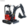 Chinese flexible operation compact 1.8 ton crawler digger mini hydraulic 1.8t excavator for sale