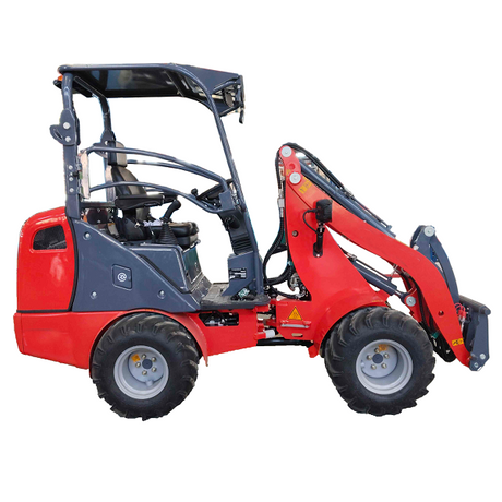 810E electric Wheel Loader (lifting capacity 600kg +lifting Height 2.686m)