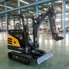 1.8 Ton Excavator with Swing Boom And Extendable Tracks