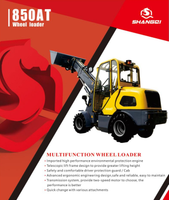 850AT Wheel Loader (lifting Weight 2100/2480kg +lifting Height 3.93m)