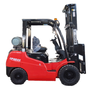 3.5T Dual Fuel Burner Gasoline And LPG Forklift with Nissan GK25 Engine