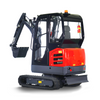 Earth Moving Machinery 1.8t 2 Ton Digger Small Bagger Compact Hydraulic Crawler Excavator