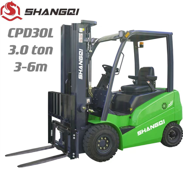 CPD30L lithium battery forklift（Optional lithium battery + Lifting Weight：3 Ton + Optional 3-6m Mast）