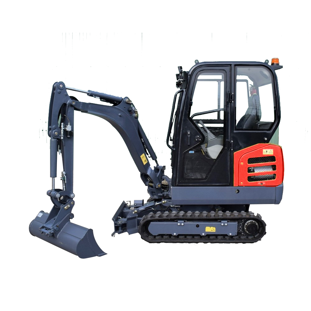 Factory Supply 2T Mini Excavator With Angle Blade