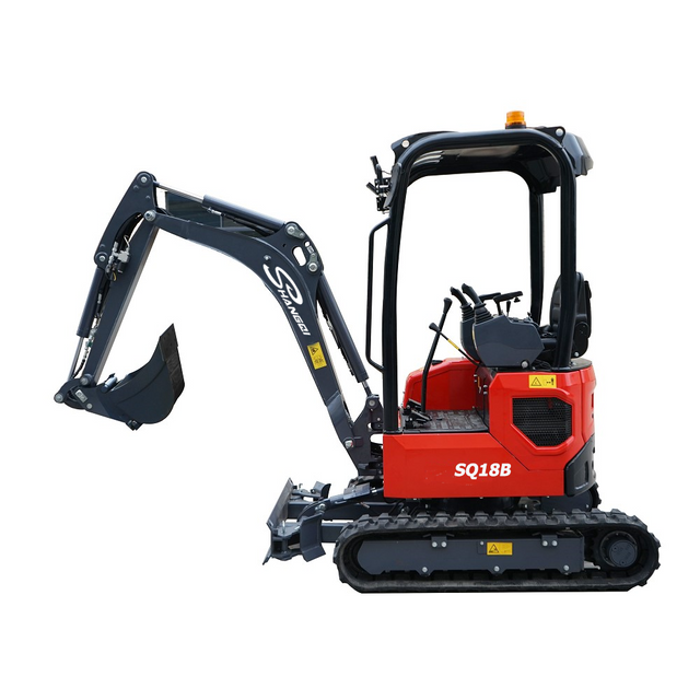 1.8 Ton Hydraulic Crawler Excavator for Garden Construction