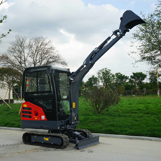 Earth Moving Machinery 1.8t 2 Ton Digger Small Bagger Compact Hydraulic Crawler Excavator