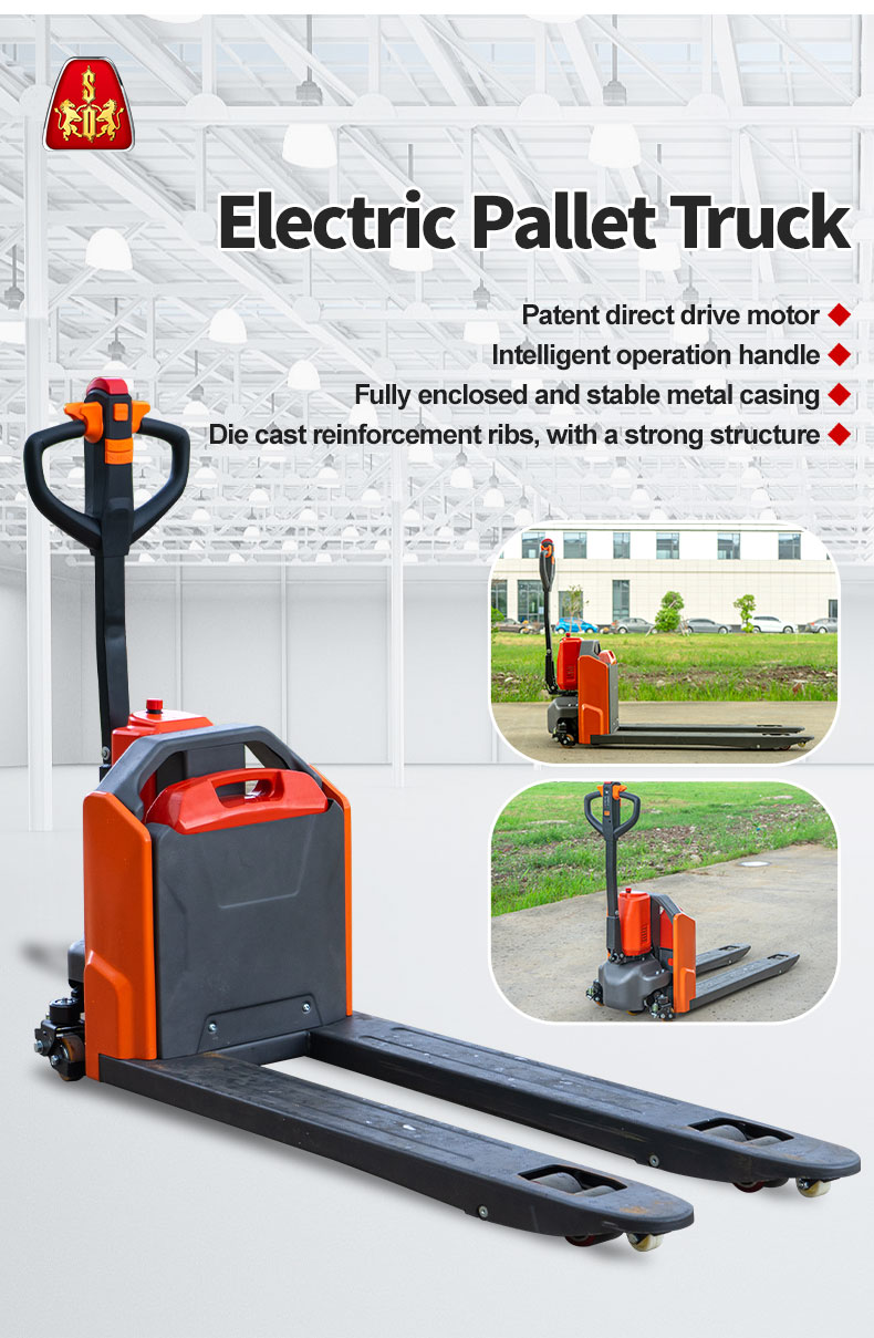 Electric pallet truck