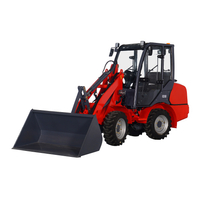Compact Wheel Loader with Snow Blower For Municipal Construction