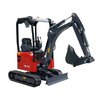 Wholesale low cost 1.8 tonne zero tail chinese mini excavator