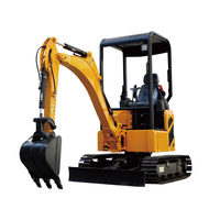 Factory Supply 1800kg Mini Excavator for Ditching