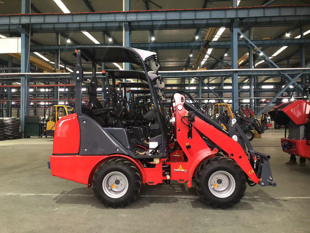 810 Wheel Loader ( EPA Certificated+lifting Capacity 650kg +lifting Height 2.238m+ Kubota Engine)