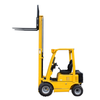 4 Wheels Counterbalance 1 Ton Cpd10 Electric Battery Mini Forklift 