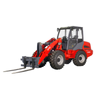 1.5 Ton Front Loader Wheel Mini Wheel Loaders for Garden Farm Home Orchard Construction