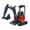 Wholesale low cost 1.8 tonne zero tail chinese mini excavator