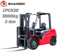 CPCD30（diesel Forklift + Lifting Weight：3.0 Ton + Optional Mast）