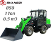 850 Wheel Loader (EPA certificated+lifting capacity 1000kg +lifting Height 2.9m)