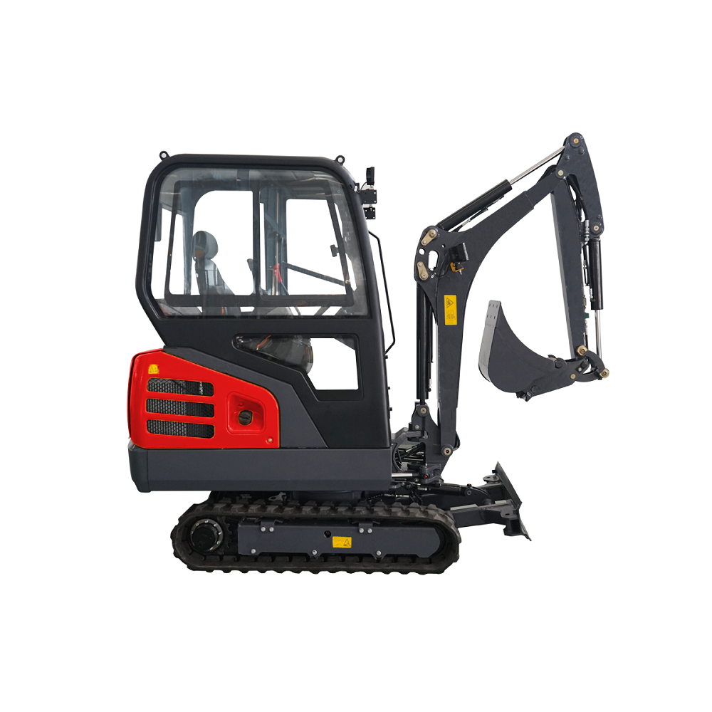 Factory Supply 2T Mini Excavator With Angle Blade