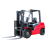 Japanese engine 3t diesel forklift truck with 4.5 m mast