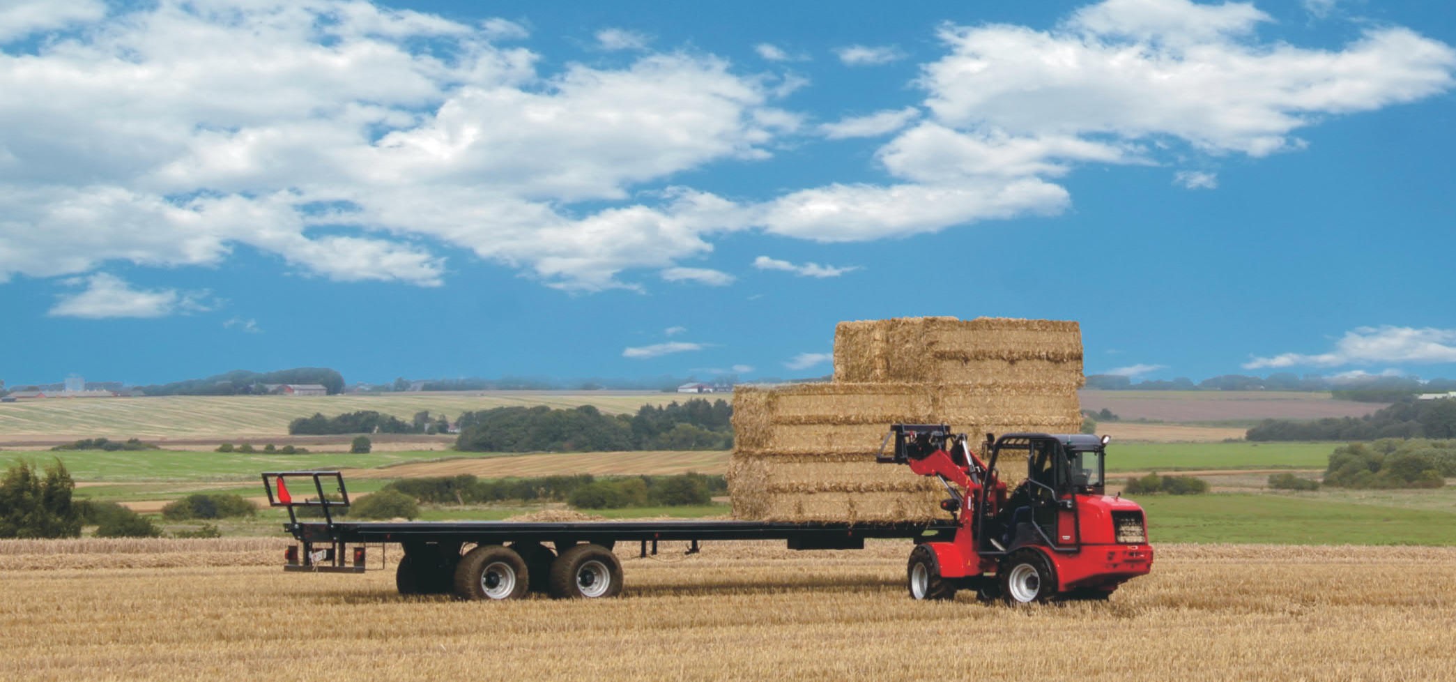 mini wheel loader for farmland