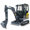 1.8 Ton Excavator with Swing Boom And Extendable Tracks