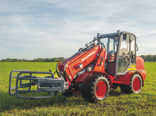 Telescopic Wheel Loader with Grapple for Farm 