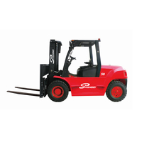 Diesel Powered Forklift 5 Ton for Sale