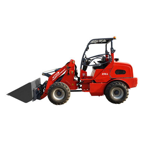 Small Loader Wheel Mini Multi-purpose Farm Tractor Front End Loader