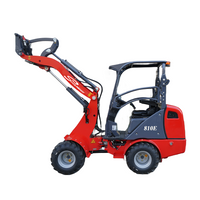 810E electric Wheel Loader (lifting capacity 600kg +lifting Height 2.686m)