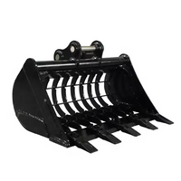 Construction Machinery Parts Excavator Heavy Duty Rock Bucket