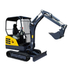 Chinese Factory Ce Approved Digger Micro Excavator Cost Price Buy 1.8 Ton Small Mini Excavators