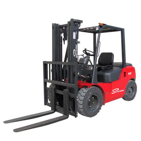 Small Diesel forklift 5.0TON with Xinchai 4D35ZG31 Engine Automatic transmission